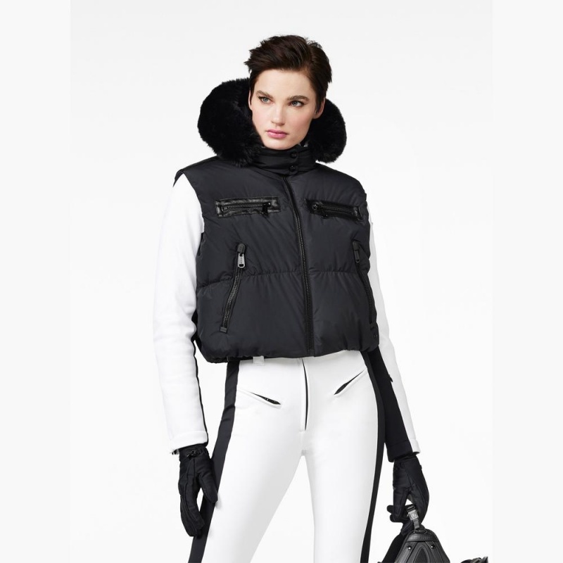 Goldbergh BLAST ski Weste Schwarz | XBVART015