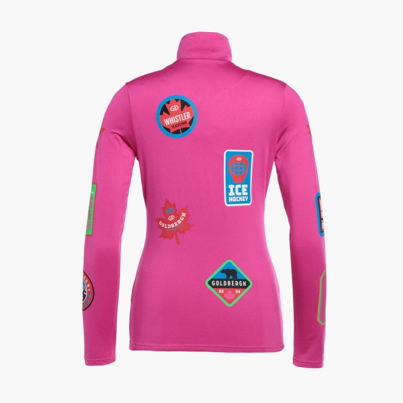 Goldbergh BODYCHECK Ski Pully Rosa | IPHROT147