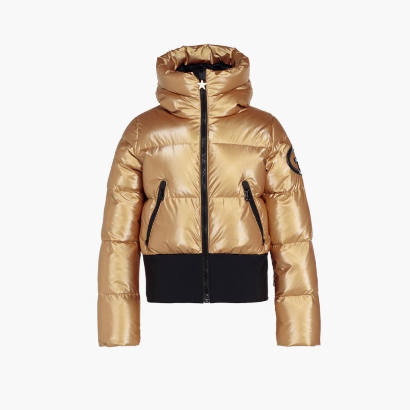 Goldbergh BOMBARDINO Skijacke Gold | JMVBND507