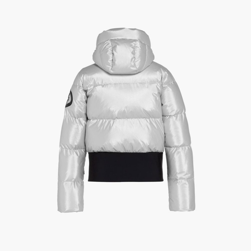 Goldbergh BOMBARDINO Skijacke Silber | MSFBHV534