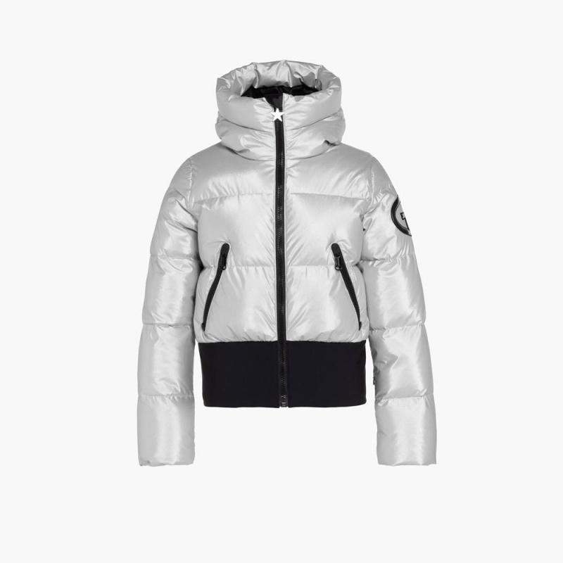 Goldbergh BOMBARDINO Skijacke Silber | MSFBHV534