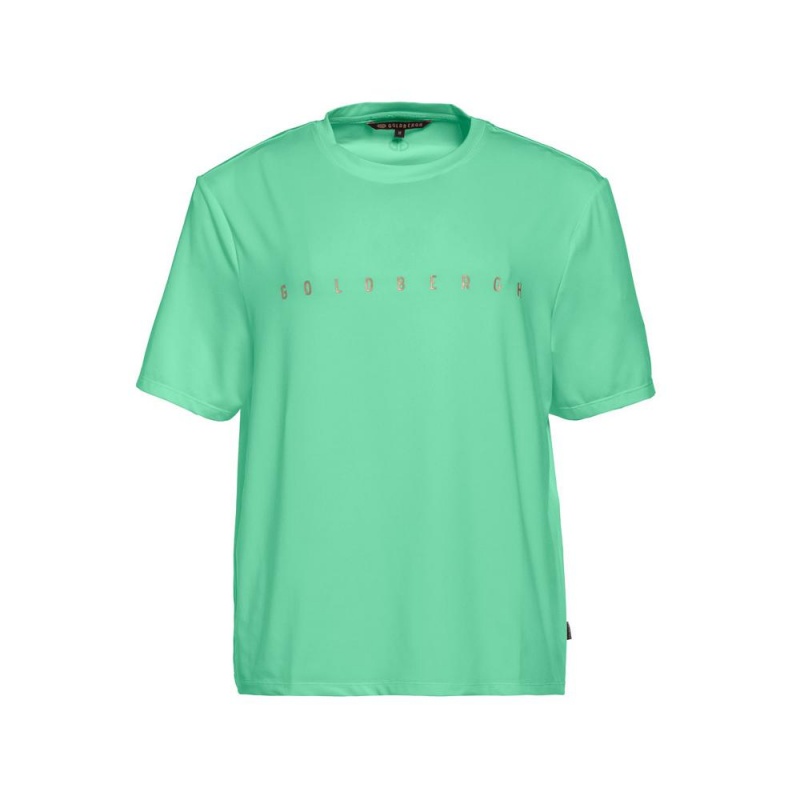 Goldbergh BOXY short sleeve T-Shirts Grün | VMGBQA735