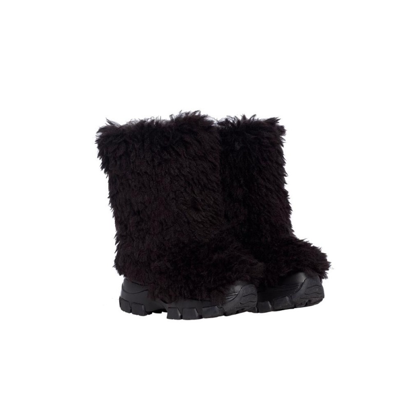 Goldbergh BUSHY snowboot faux fur Schneestiefel Schwarz | SCNXYQ304