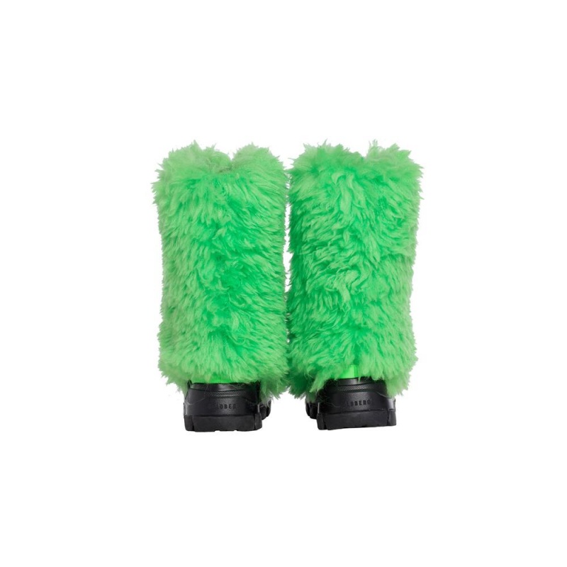 Goldbergh BUSHY snowboot faux fur Schneestiefel Grün | YIVASF967