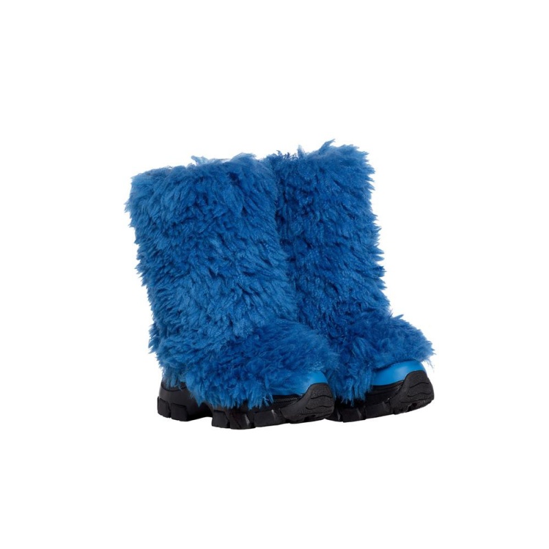 Goldbergh BUSHY snowboot faux fur Schneestiefel Blau | BZVESW250