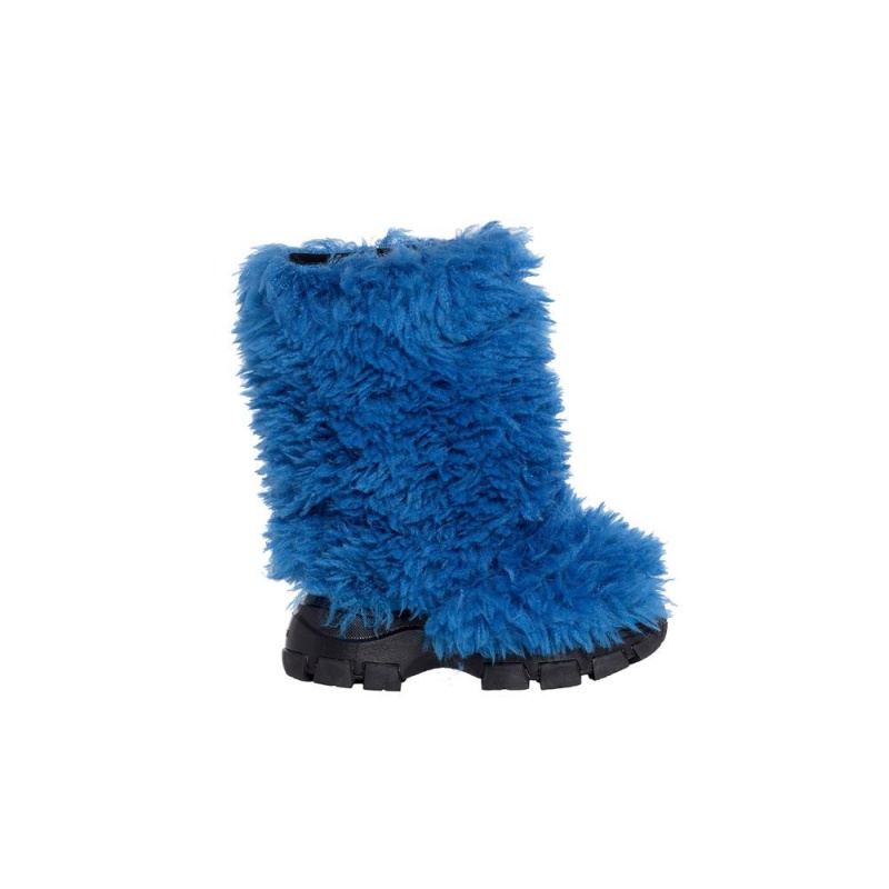 Goldbergh BUSHY snowboot faux fur Schneestiefel Blau | BZVESW250