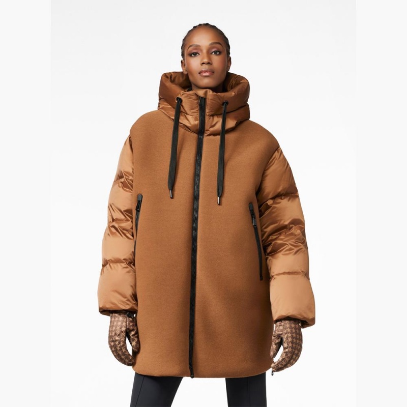 Goldbergh CAIN Jacke Beige | NXVUAO497
