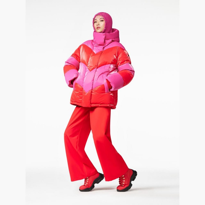 Goldbergh CANDYCANE Skijacke Mehrfarbig Rosa | LZSEAP125