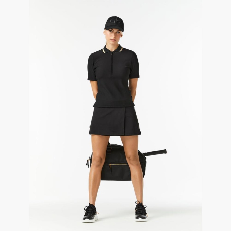 Goldbergh CASSIA short sleeve T-Shirts Schwarz | DPEAIZ451