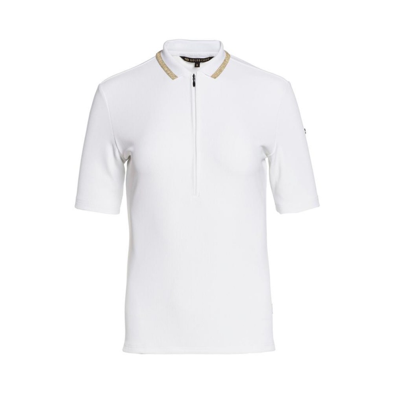 Goldbergh CASSIA short sleeve T-Shirts Weiß | SFLJIE160