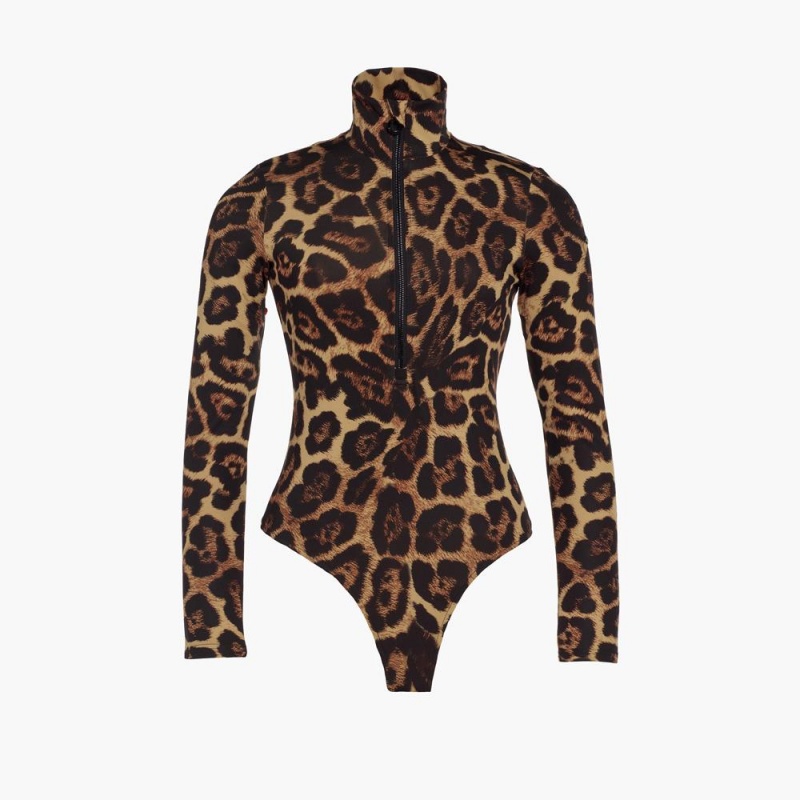 Goldbergh CATHY ski body Ski Pully Leopard | OIQKCE650
