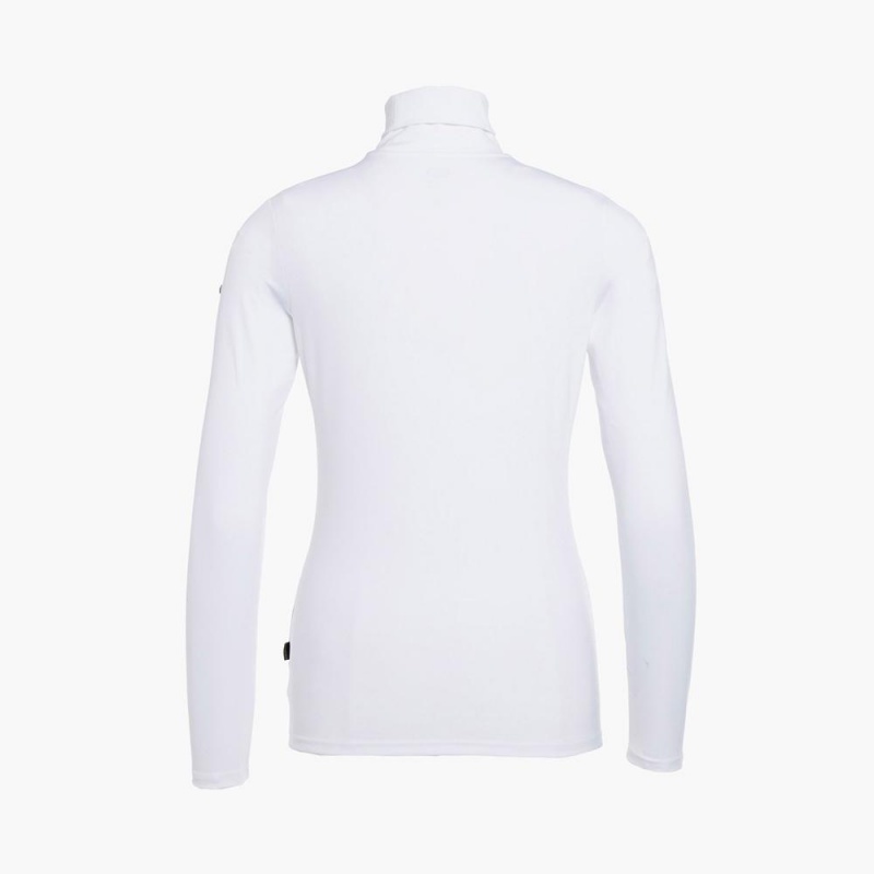 Goldbergh CATWALK long sleeve T-Shirts Weiß | NRVGUD753