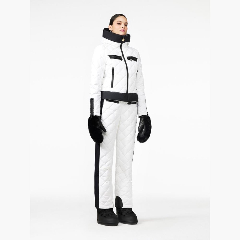 Goldbergh CECILE Skijacke Weiß | YPQKRF493