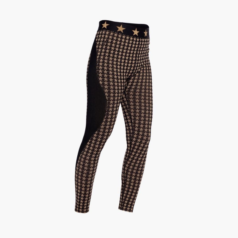 Goldbergh CELESTE baselayer Hose Schwarz | JKNQXM507