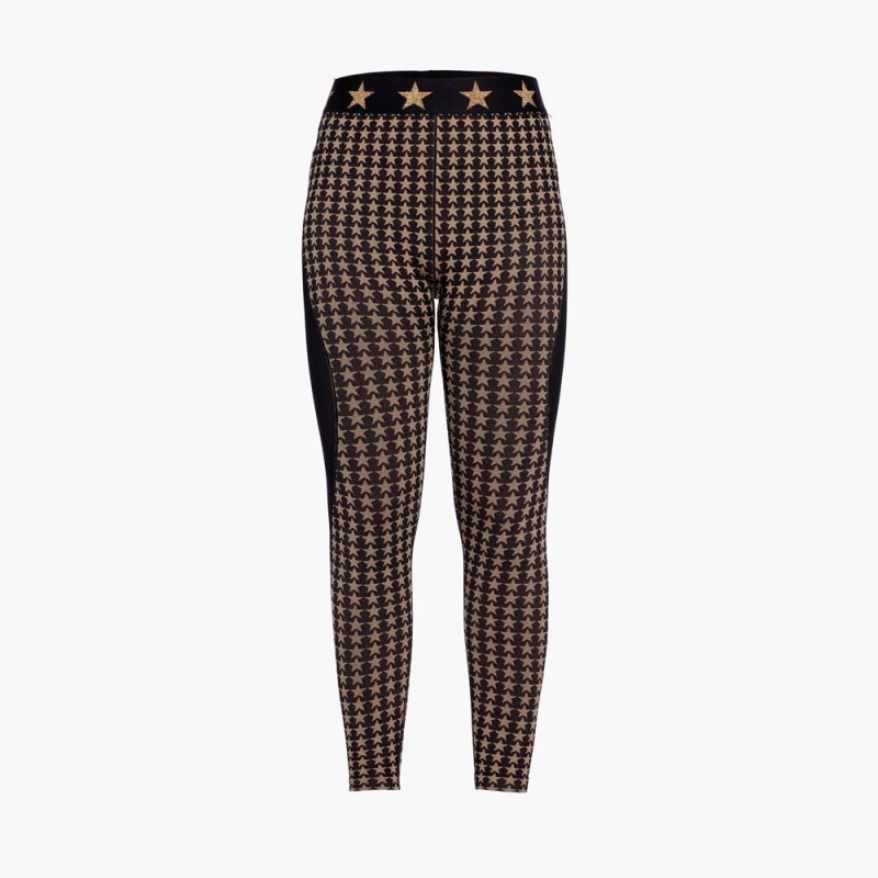 Goldbergh CELESTE baselayer Hose Schwarz | JKNQXM507