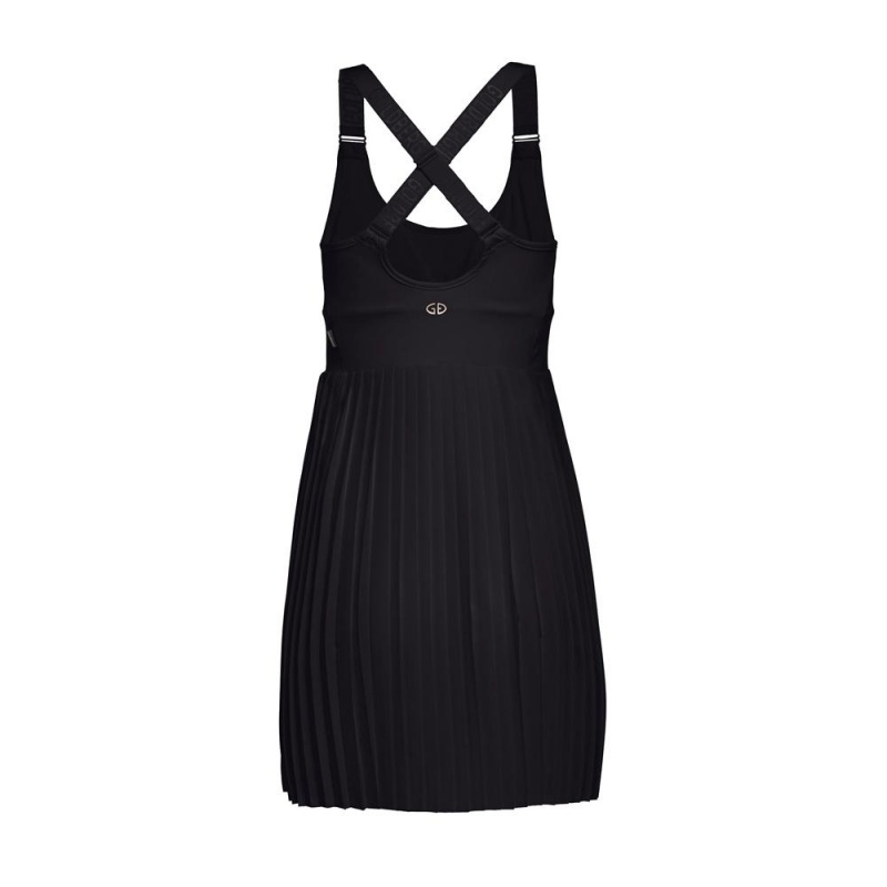 Goldbergh CHEER with inner short Kleider Schwarz | VARQKS946