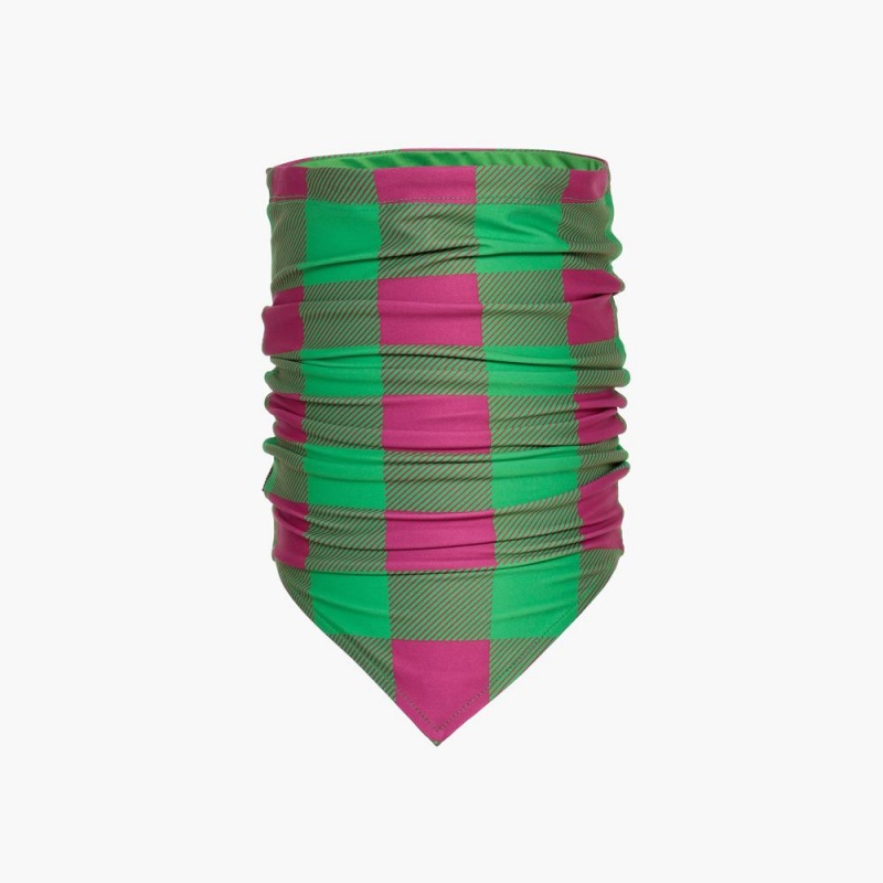 Goldbergh CHOPPER Nackenwärmer Grün Rosa | MQZGDR481