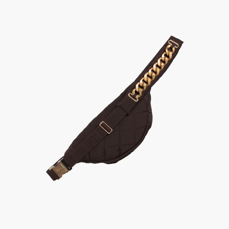 Goldbergh COL Bauchtasche Dunkelbraun | SYTUJF739
