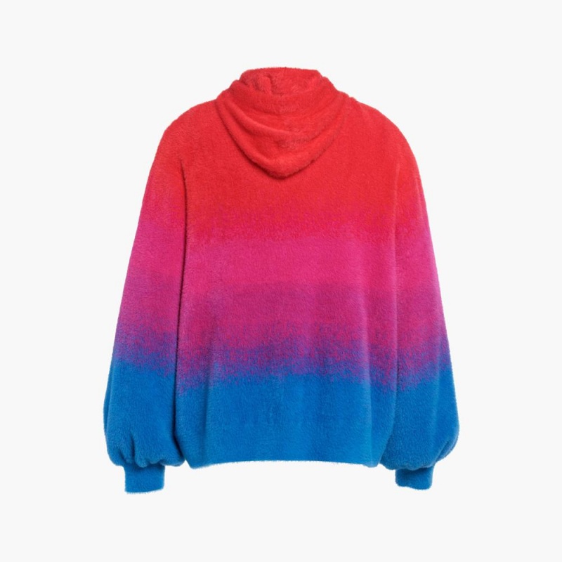 Goldbergh DESIRE hooded knit Hoodie Rot | NXRUOY241