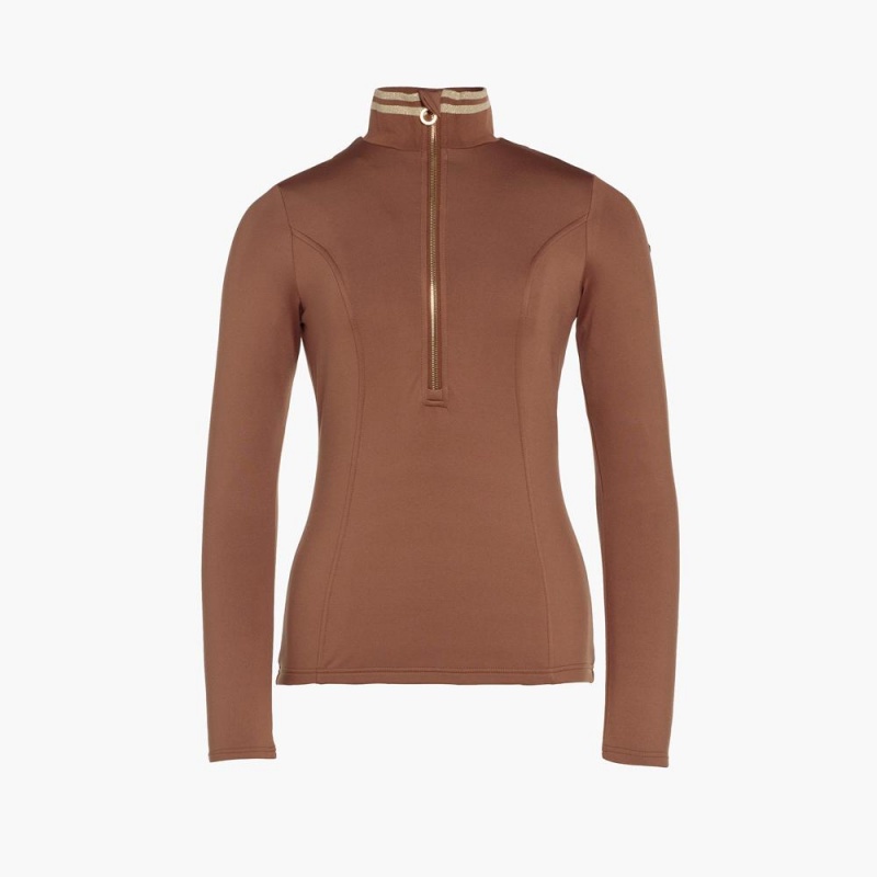 Goldbergh DIANE Ski Pully Beige | AXFQLH837