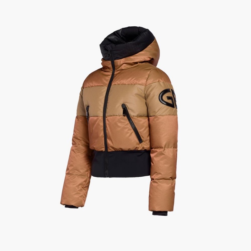 Goldbergh FEVER Skijacke Beige | YARQVD753