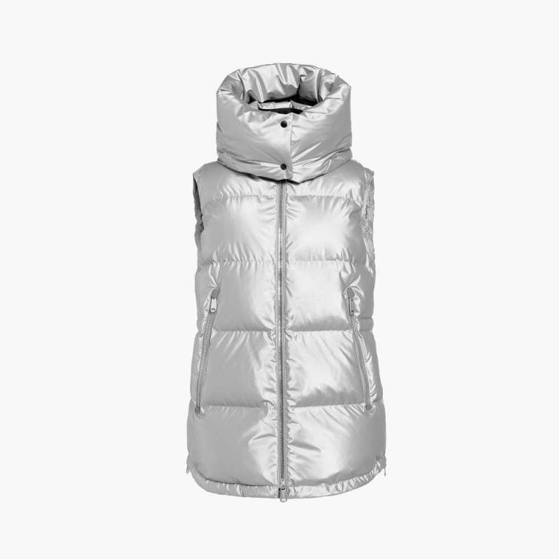 Goldbergh FLASH Weste Silber | WDLTQC934