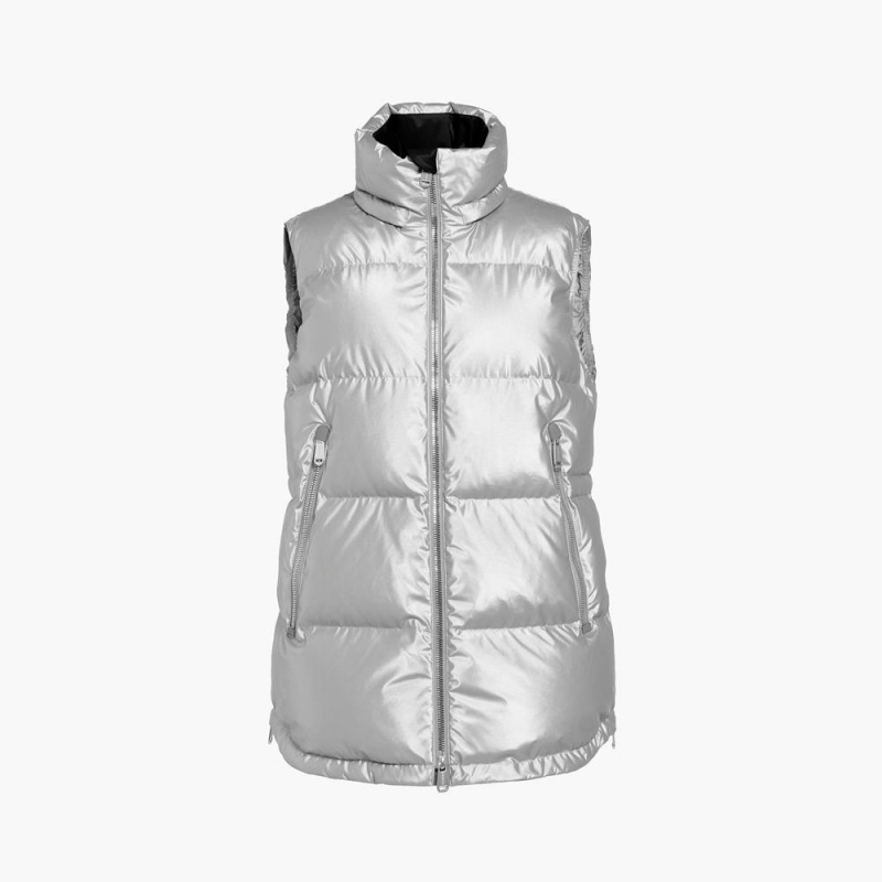 Goldbergh FLASH Weste Silber | WDLTQC934