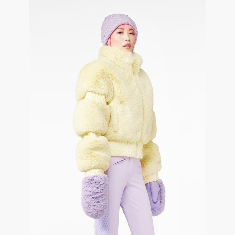 Goldbergh FURRY Skijacke Gelb | AYFSVE632