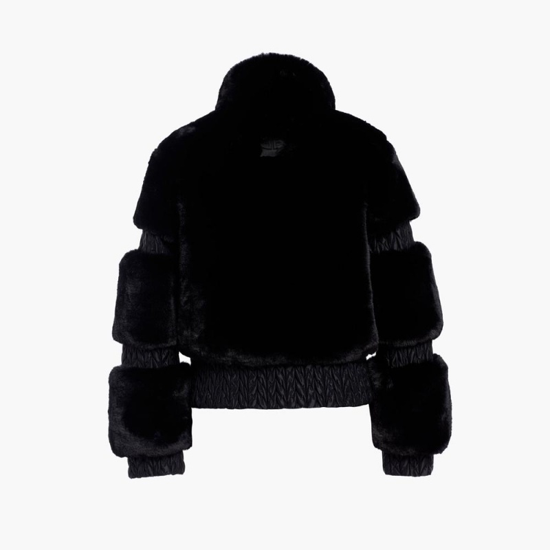 Goldbergh FURRY Skijacke Schwarz | NQZFAC873