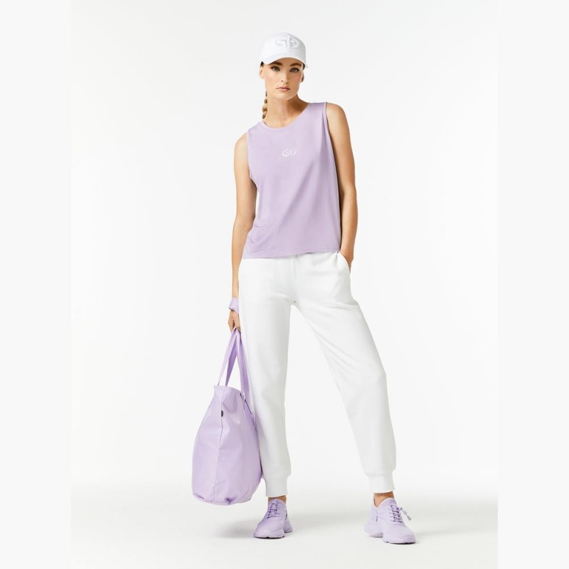 Goldbergh GIGI sleeveless Tanktop Lila | HVDXJU381