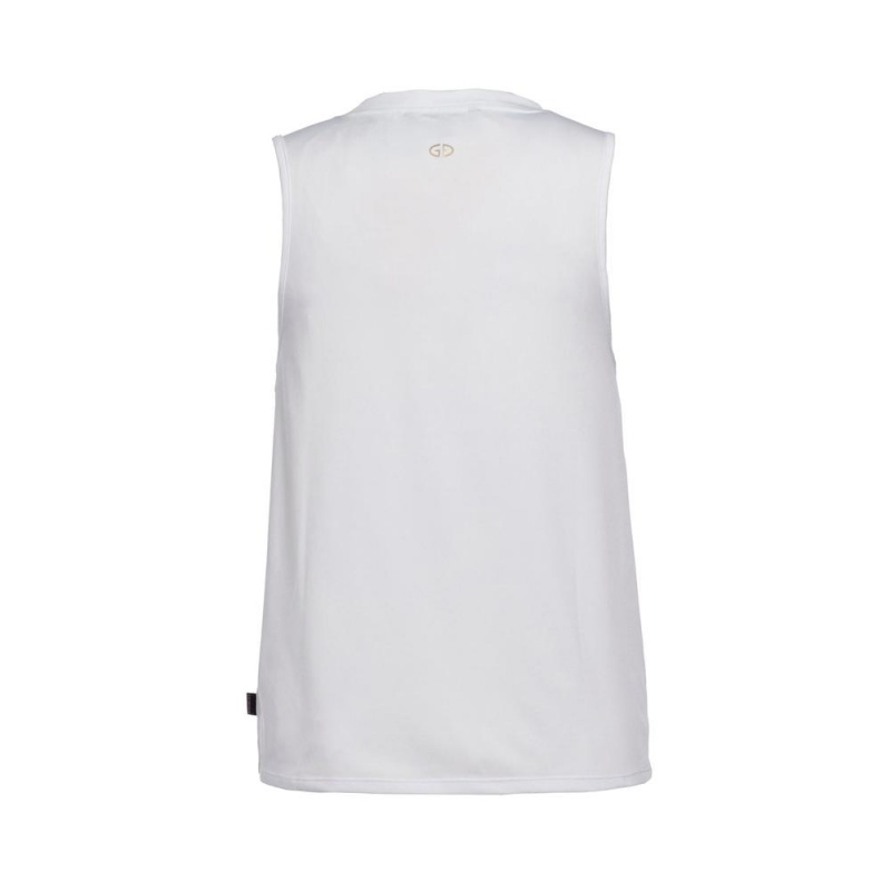 Goldbergh GIGI sleeveless Tanktop Weiß | JIAZSM690