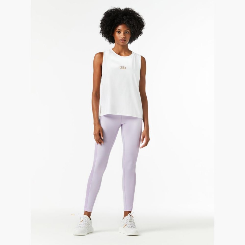 Goldbergh GIGI sleeveless Tanktop Weiß | JIAZSM690