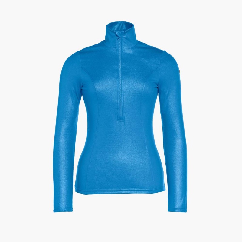 Goldbergh GLAMOUR Ski Pully Blau | QPUMBK273
