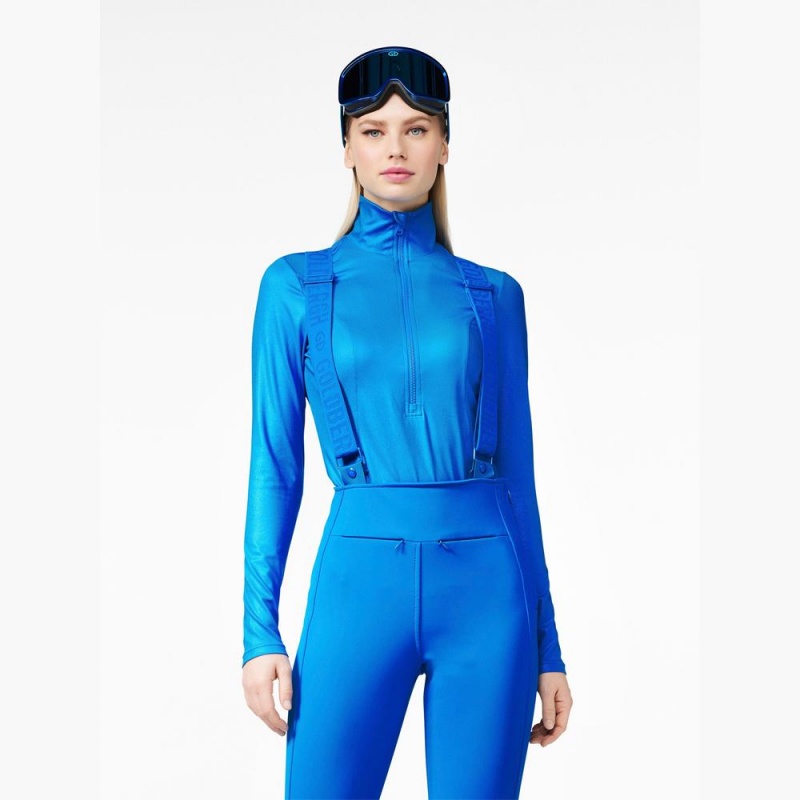 Goldbergh GLAMOUR Ski Pully Blau | QPUMBK273