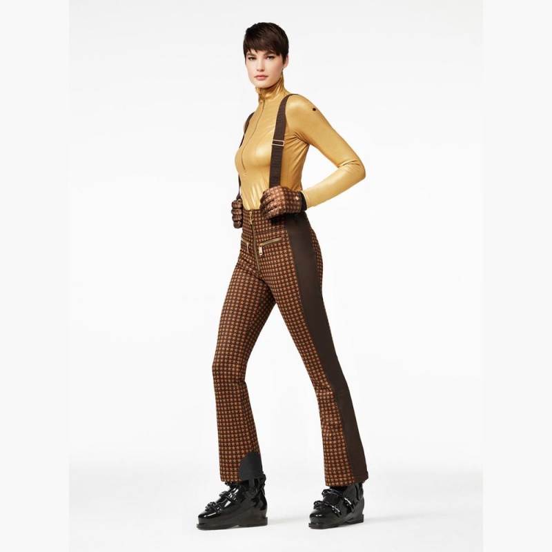 Goldbergh GLAMOUR Ski Pully Gold | BIRMHV847