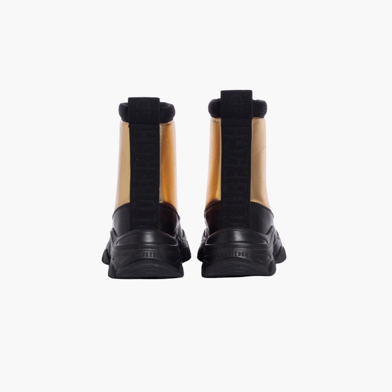 Goldbergh GLINT Schneestiefel Gold | DQGJPX234