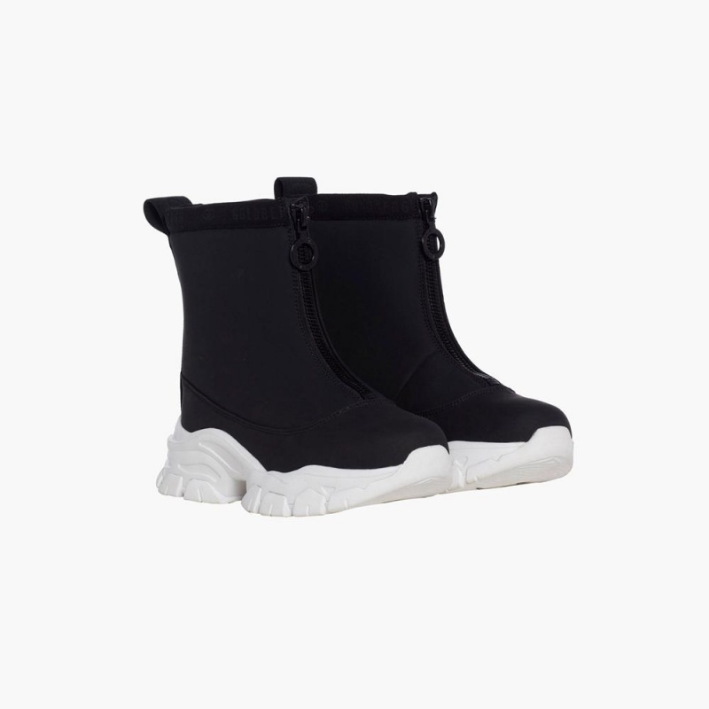Goldbergh GLINT Schneestiefel Schwarz Weiß | KIUYSX631