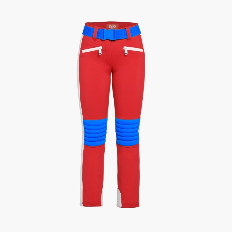 Goldbergh GOALIE Skihose Rot | LQHEXP536