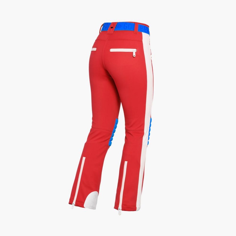 Goldbergh GOALIE Skihose Rot | LQHEXP536
