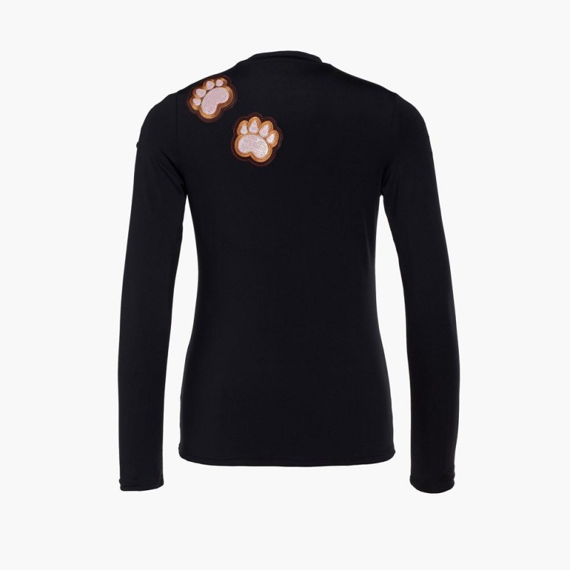 Goldbergh GOLDBEARGH long sleeve T-Shirts Schwarz | FUQMPY508