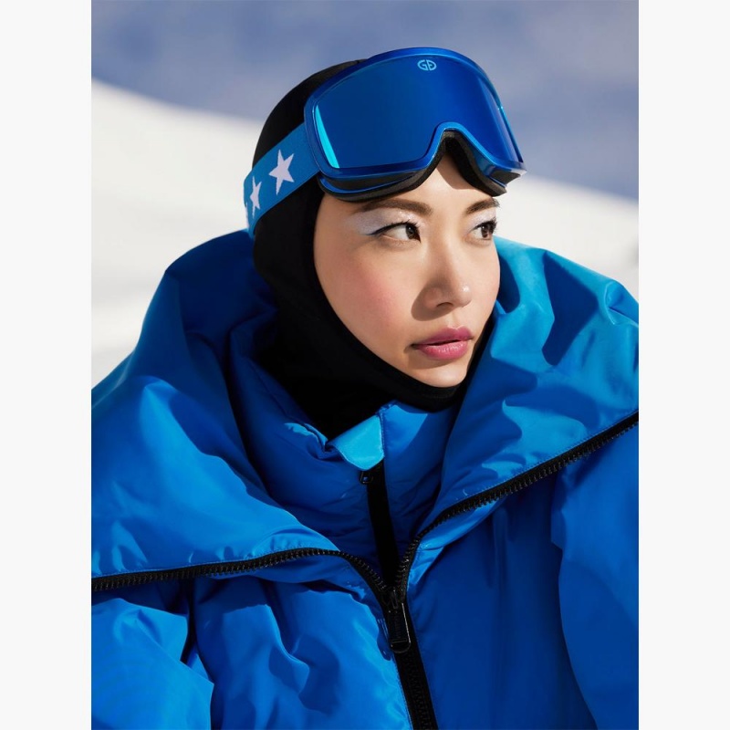 Goldbergh GOODLOOKER Skibrille Blau | QNPISA172