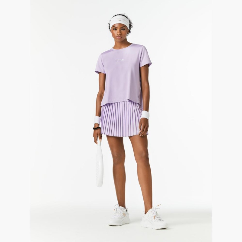 Goldbergh GROOVE short sleeve T-Shirts Lila | ABJGVZ794