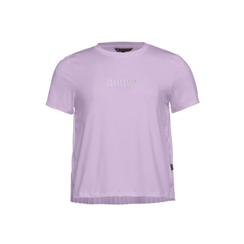 Goldbergh GROOVE short sleeve T-Shirts Lila | ABJGVZ794