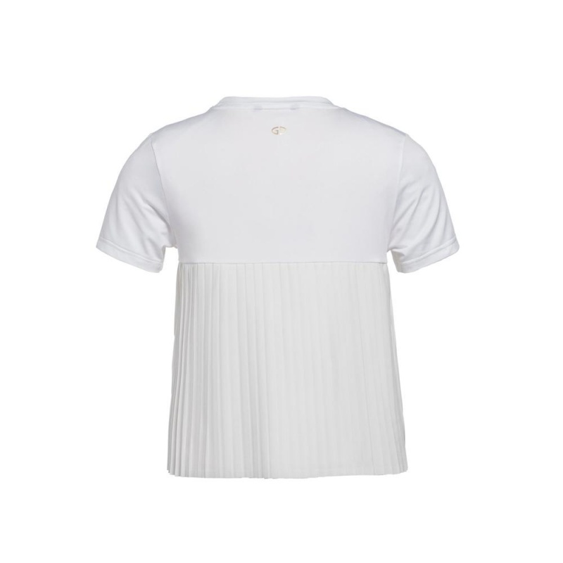 Goldbergh GROOVE short sleeve T-Shirts Weiß | TLEVFR563