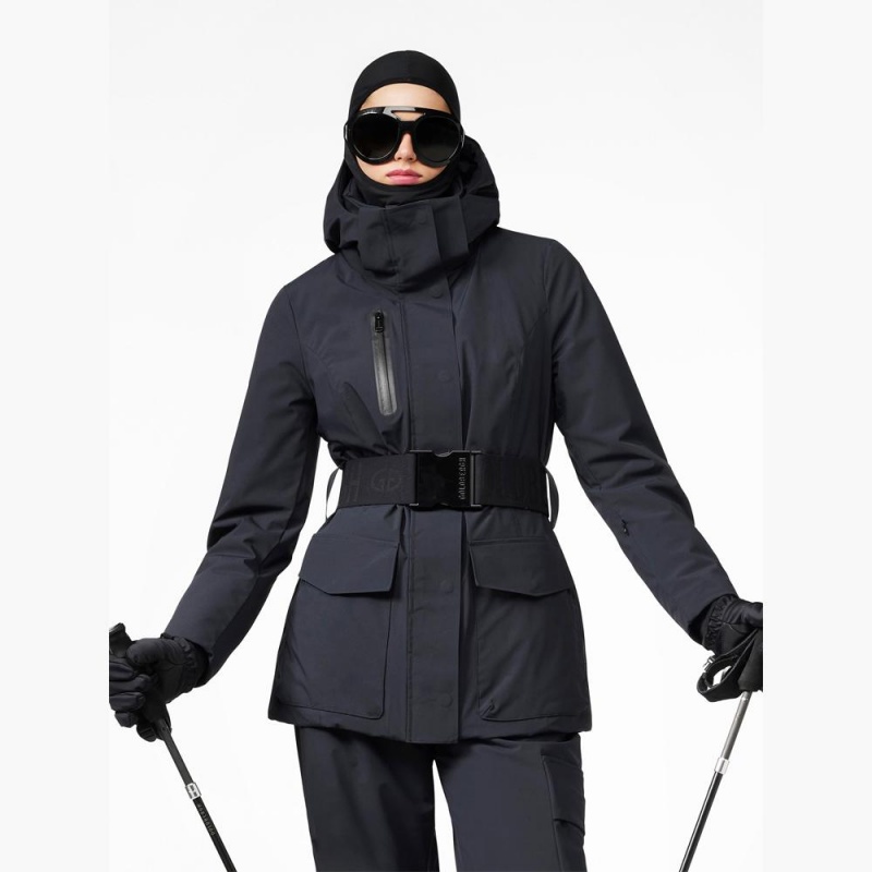 Goldbergh HALEY Skijacke Schwarz | CAPZYE957