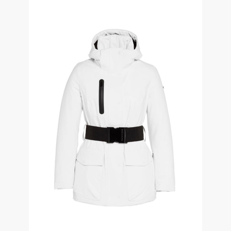 Goldbergh HALEY Skijacke Weiß | WGRDXO958
