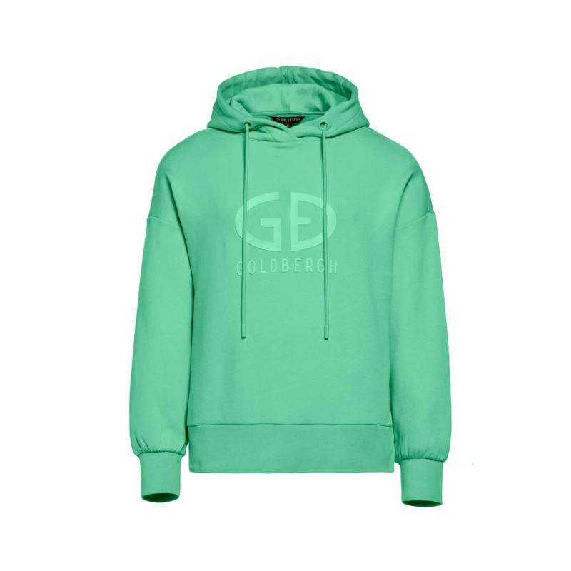 Goldbergh HARVARD Hoodie Grün | FZAXTW085