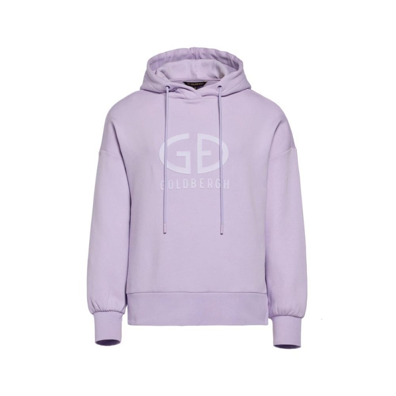 Goldbergh HARVARD Hoodie Lila | ZXEIRT563