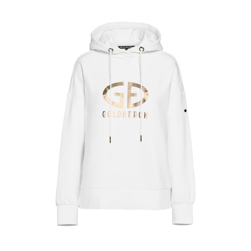 Goldbergh HARVARD Hoodie Weiß | SRENJP678