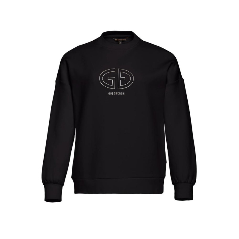 Goldbergh HAVEN Ski Pullover Schwarz | KNEQCL742